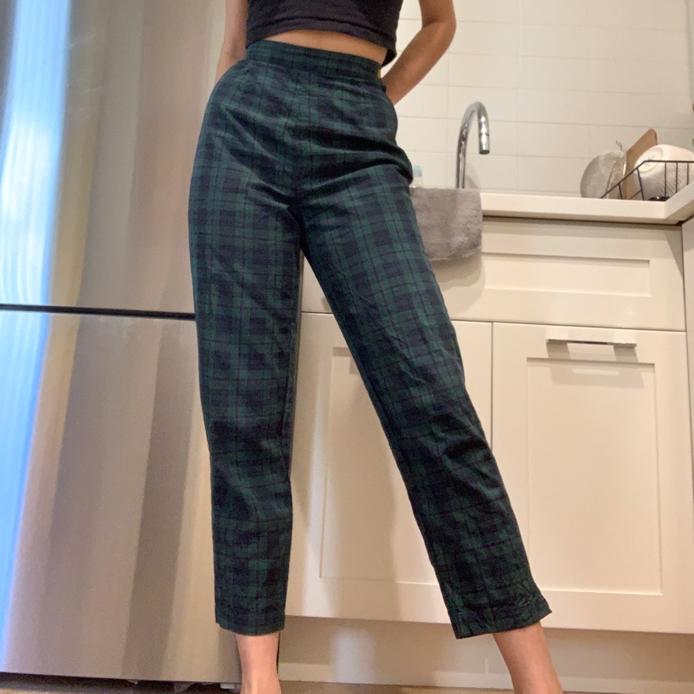 Vintage Plaid Pants